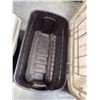 Image 3 : 3 STORAGE TOTS - 1 HAS SMALL BASKETS IN IT