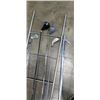 Image 3 : PULL DOWN ADVERTISEMENT, 4 GOLF CLUBS, TOWEL LADDER AND NEW 72" TENSION SHOWER ROD
