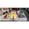 Image 1 : NEW 12" DIABLO SAW BLADES  IN BOX OF TOOLS, TAPE MEAUSRE, ETC