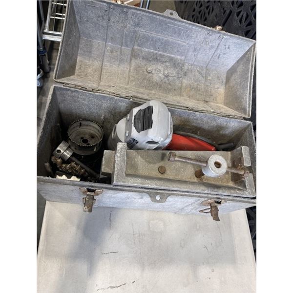 MILWAUKEE 1/2" COMPACT HOLE SHOOTER WITH HOLE SAW BLADES AND TRU DRILL MODEL 2