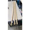 Image 1 : 3 WALKING STICKS WITH JESUS QUOTE