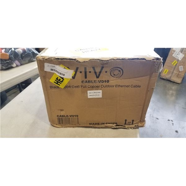 VIVO APPROX 1000 FT CAT6 FULL COPPER OUTDOOR ETHERNET CABLE