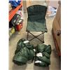 Image 1 : 2 NORTHERN ESCAPE SLEEPING BAGS AND A CAMPING CHAIR