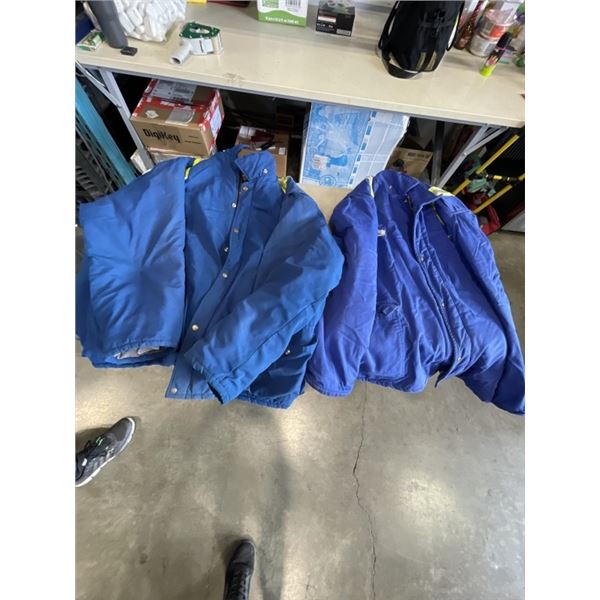 2 FIRE RESISTANT WORK COATS - 1 6XL, OTHER UNKNOWN