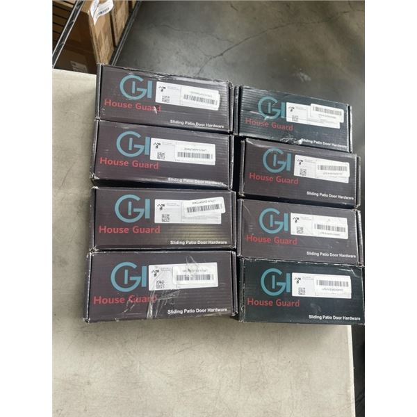 8 HOUSE GUARD SLIDING PATIO DOOR HARDWARE