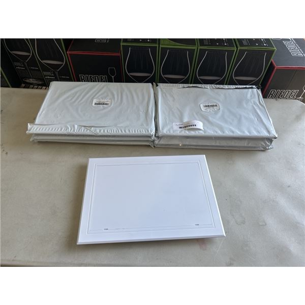 7 NEW 8 X 12 INCH ACCESS PANELS