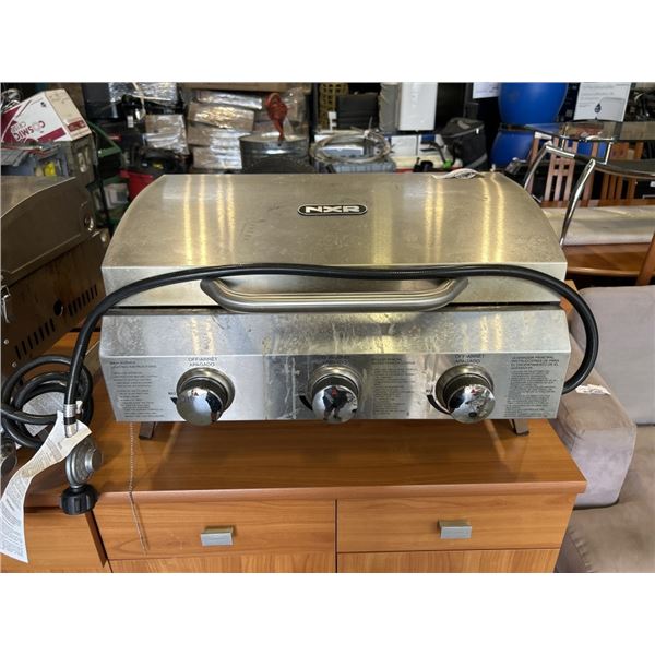 NXR STAINLESS PORTABLE BBQ. PROPANE