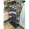 Image 1 : 5 TIER PLASTIC RACKING