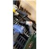 Image 3 : POWERFIST 4 1/2" ANGLE GRINDER AND CH PINNER AND CH AIR CHIPPING HAMMER. WORKING