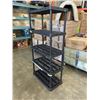 Image 2 : 5 TIER PLASTIC RACKING