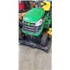 Image 2 : JOHN DEERE SIT D110 RIDE ON LAWN MOWER. AS IS. REQUIRES REPAIR AND POSSIBLY PARTS