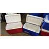 Image 1 : 2 COLEMAN 48 QUART CHEST COOLERS