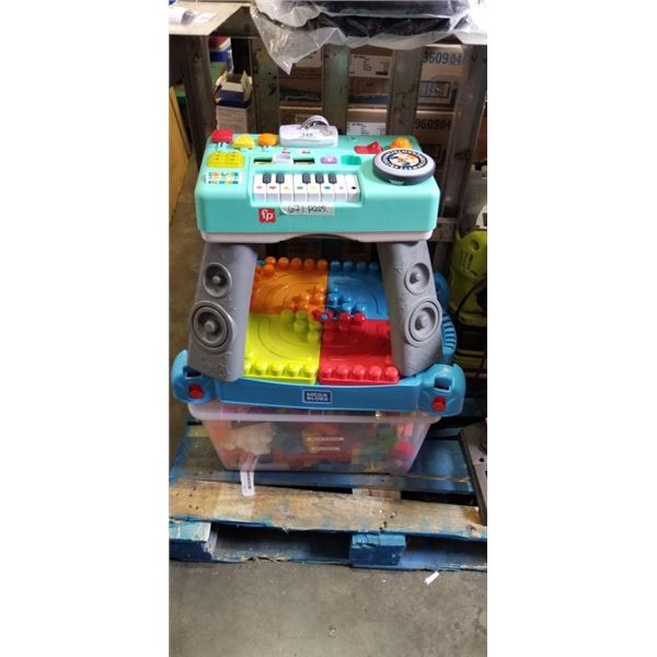 FISHER PRICE KIDS DJ MUSIC TABLE - WORKING
