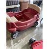 Image 3 : LITTLE TIKES WAGON, RADIO FLYER BIKE, AND 2 KIDS ADIRONDAK CHAIRS