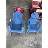 Image 4 : LITTLE TIKES WAGON, RADIO FLYER BIKE, AND 2 KIDS ADIRONDAK CHAIRS