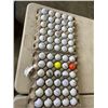 Image 1 : 60 GOLF BALLS WITH A VARIETY OF LOGO'S