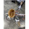Image 5 : YOUTH GIRLS CRUISER BIKE W/ BASKET AND BELL