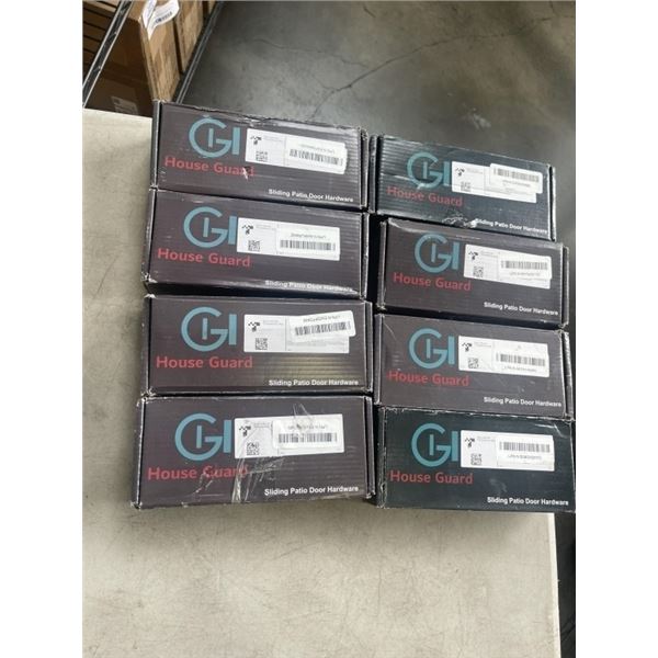 8 HOUSE GUARD SLIDING PATIO DOOR HARDWARE