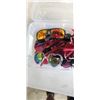 Image 2 : PLASTIC TOTE WITH APPROX 15 PAIRS SUNGLASSES