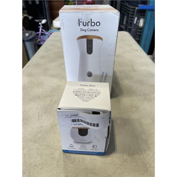 2 FURBO PET CAMERAS
