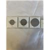 Image 2 : 3 1972 USA COINS $1 EISENHOWER, 50 CENT JFK, 25 CENT WASHINGTON