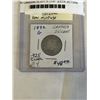 Image 1 : 1892 CANADIAN SILVER 25 CENT QUEEN VICTORIA .925 SILVER LOW MINTAGE