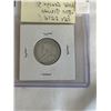 Image 2 : 1921 CANADIAN SILVER 25 CENT KING GEORGE V .800 SILVER - KEY DATE