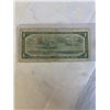 Image 2 : 1954 CANADIAN $1 BILL WITH 5 ONES IN THE SERIAL NUMBER (0111171) RARE