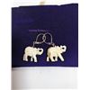 Image 1 : PAIR OF VINTAGE HAND CARVED IVORY EARRINGS