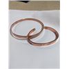 Image 1 : 2 COPPER BANGLES