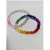 Image 1 : 2 CRYSTAL BEADS BRACLETS