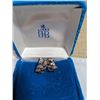 Image 3 : PAIR OF STERLING SILVER SCREW ON EARRINGS W/ GENUINE DIAMONNDS