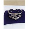 Image 1 : VINTAGE RHINESTONES OPEN CUFF BANGLE