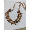 Image 2 : VINTAGE JASPER STONES NECKLACE