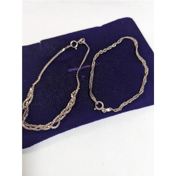 2 925 STERLING SILVER BRACELETS