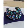 Image 1 : VINTAGE CARNEVAL GLASS BEADS BRACELET