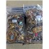 Image 1 : 2 BAGS OF MISC JEWELRY PARTS AND PIECES