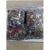 Image 1 : 2 BAGS OF MISC JEWELRY PARTS AND PIECES