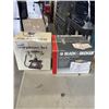 Image 1 : VINTAGE STYLE TELEPHONE AND BLACK AND DECKER TOASTER