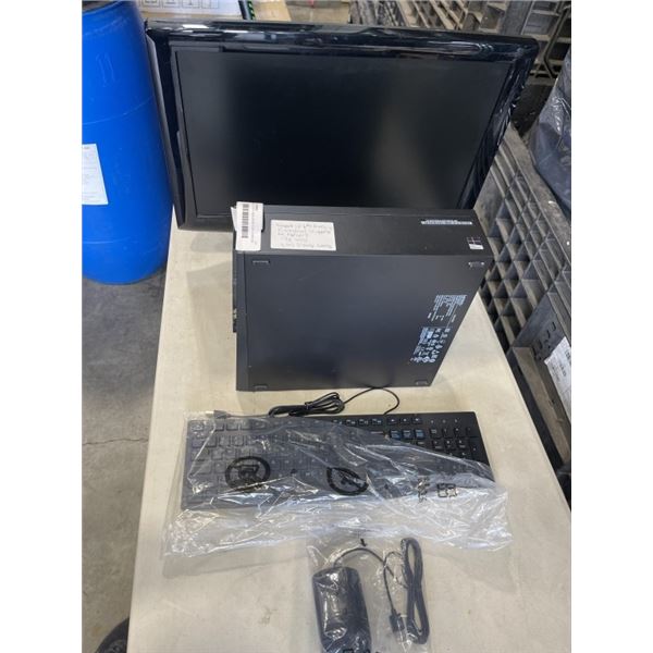 LENOVO I3 6TH GEN DESKTOP COMPUTER  READY TO USE WITH MONITOR, KEYBOARD AND MOUSE