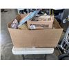 Image 2 : BOX OF AMAZON OVERSTOCK INCLUDING 2 BLOOMORA MOISTURIZING HAND MASKS, SHOP SQUARE GLIDE CAPS, BLOOMO