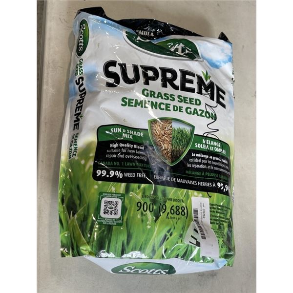 SCOTTS SUPREME GRASS SEED
