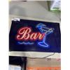 Image 1 : LIGHT UP BAR SIGN