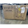 Image 1 : VIVO BLACK MOBILE COMPUTER WORKSTATION