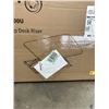 Image 2 : VIVO BLACK SINGLE TOP DESK RISER