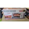 Image 1 : BLACK AND DECKER 4 SLICE AIR FRYER TOASTER OVEN - TESTED WORKING, RETAIL $179