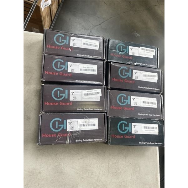 8 HOUSE GUARD SLIDING PATIO DOOR HARDWARE