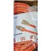 Image 3 : NEW 100 FT HEAVY DUTY LIGHTED ORANGE EXTENSION CORD. 10AWG/3C