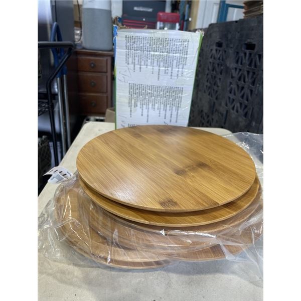 9 WOODEN SERVING KITCHEN TABLE SURFACE