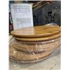 Image 4 : 9 WOODEN SERVING KITCHEN TABLE SURFACE